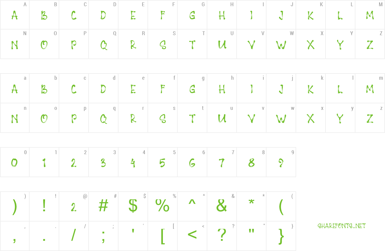 Font Pageone preview